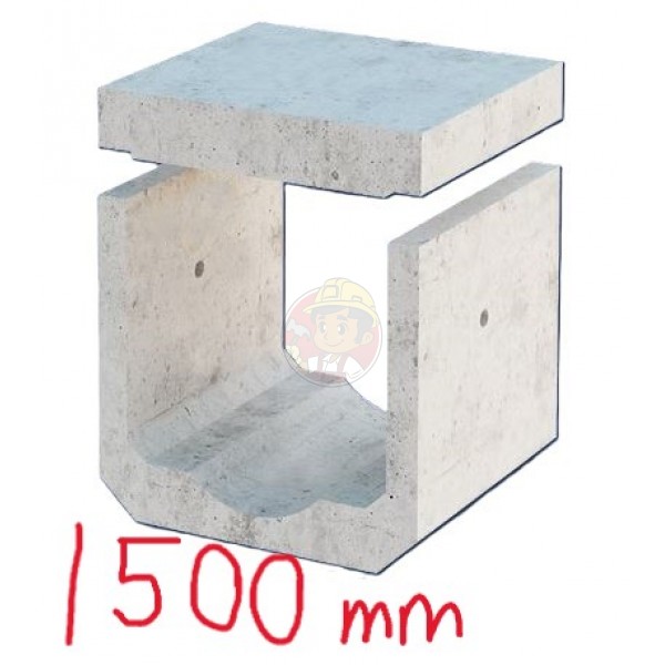 BOX CULVERT 1500 X 1500 MM (WITH DWF)